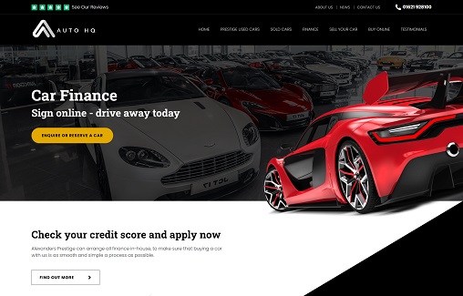 Car Dealer Website